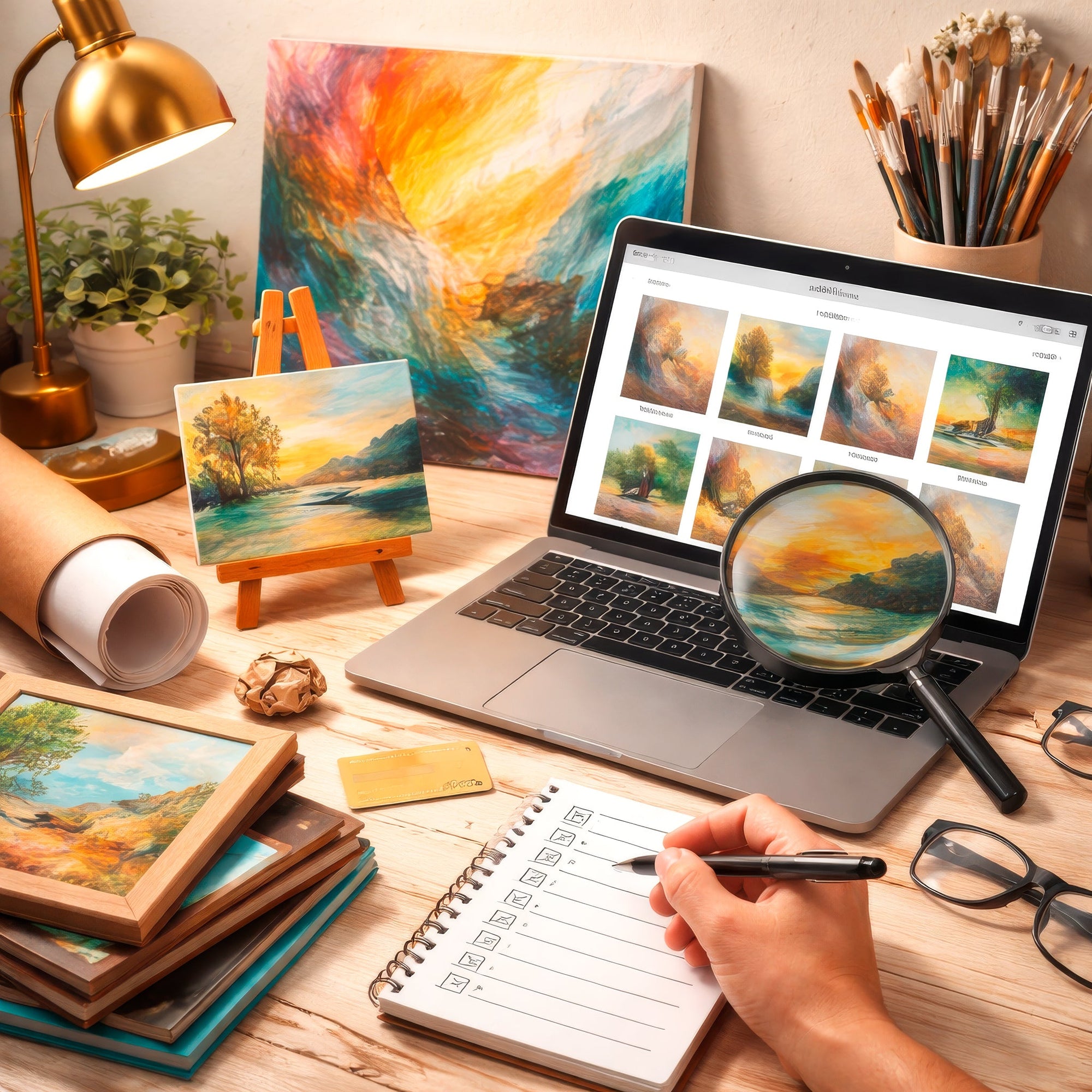 5 fejl folk begår, når de køber kunst online