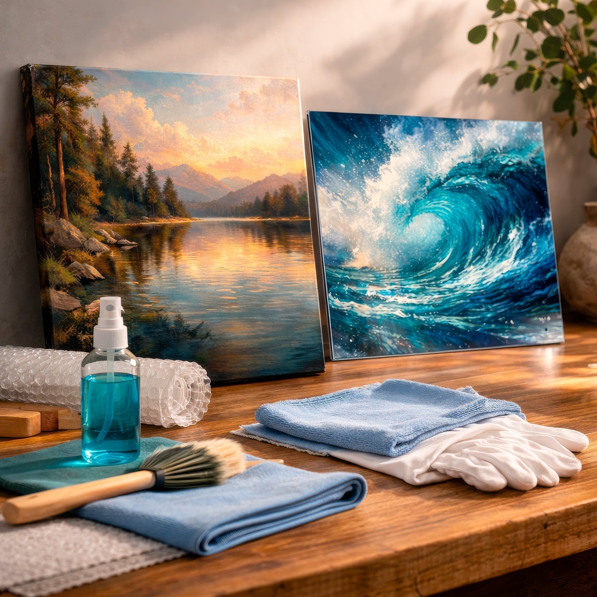 Sådan passer du bedst på dine kunstværker