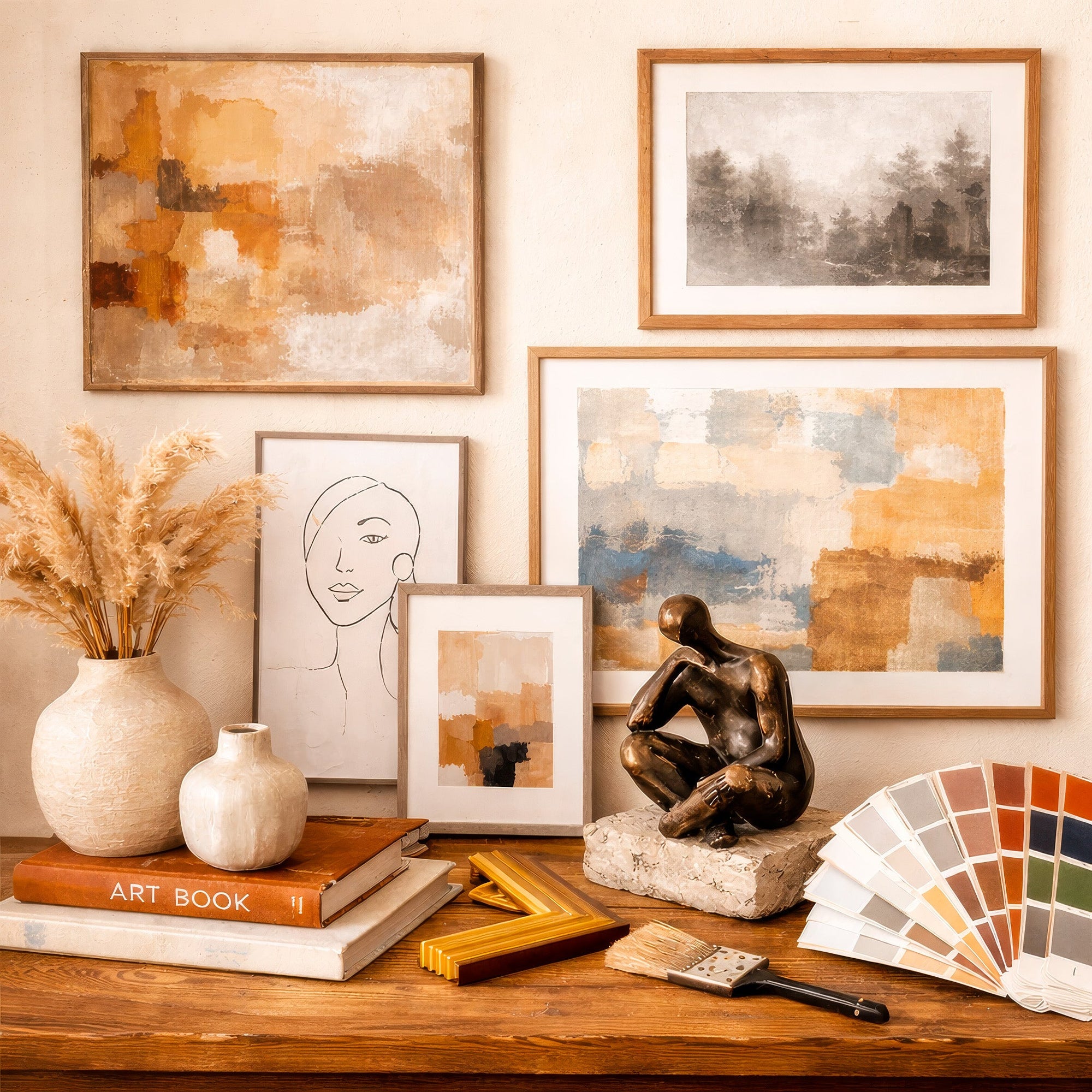 Sådan vælger du det rette kunstværk til dit hjem